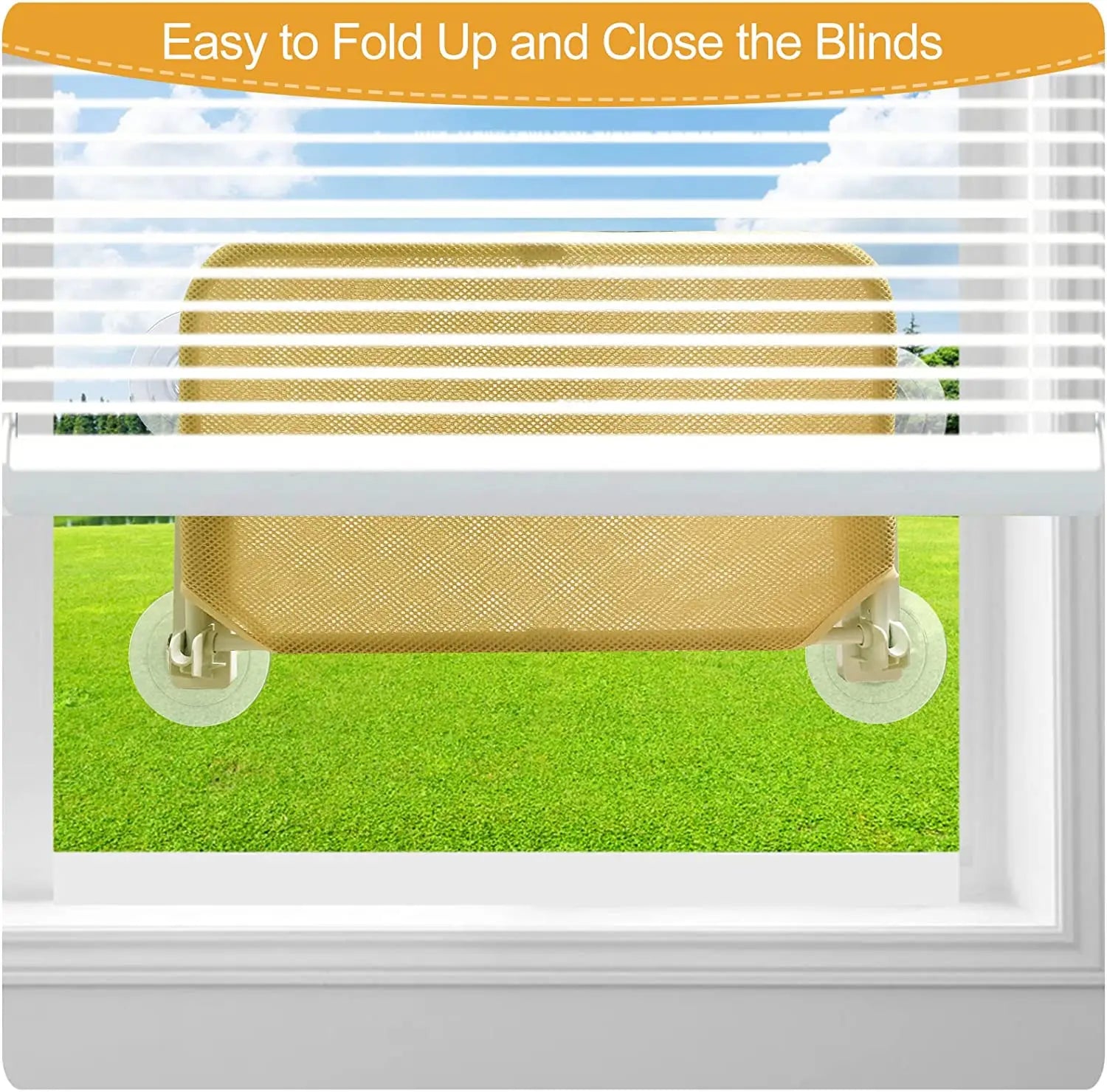 Foldable Cat Window Perch Cordless Cat Window Hammock with 4 Strong Suction Cups Windowsill Cat Beds Seat for Indoor Cats Inside Winter Plush Style,light yellow,GRAY,Pink